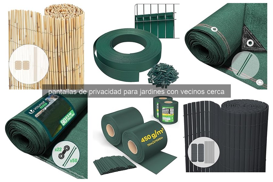 Comparativa de las Mejores Pantallas de Privacidad para Jardines