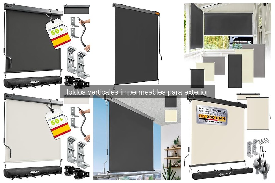 Comparativa de los mejores toldos verticales impermeables 2023