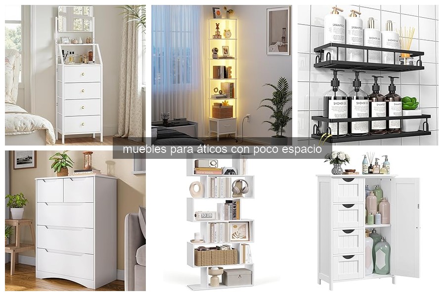 Comparativa de muebles para áticos pequeños: pros y contras