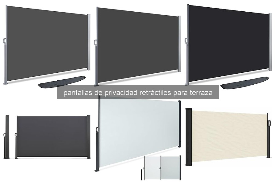 Comparativa de Pantallas de Privacidad Retráctiles para Terraza