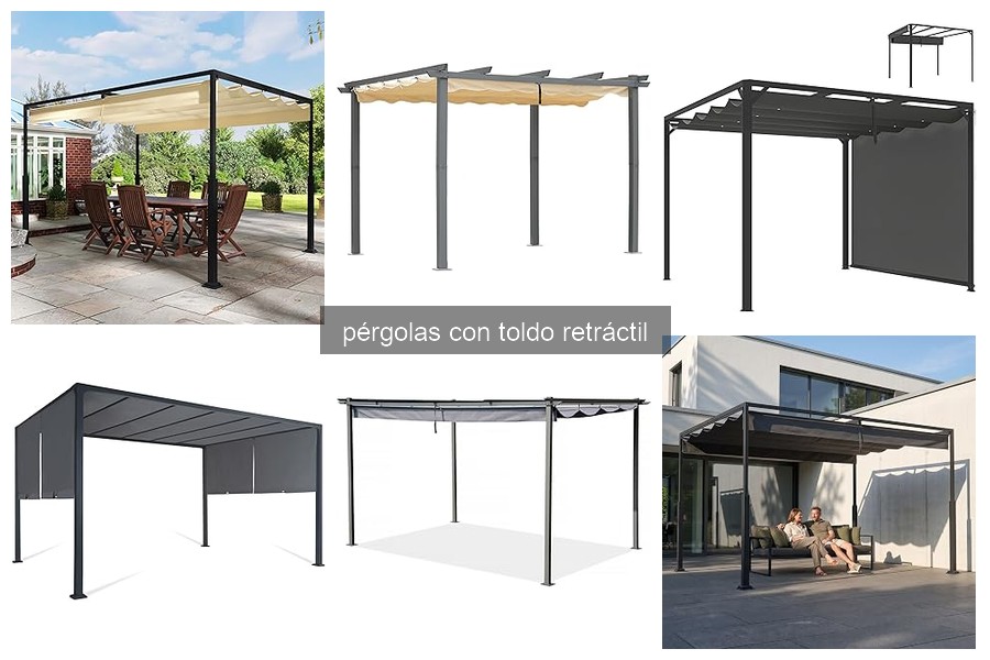 Comparativa de pérgolas con toldo retráctil: calidad y precio