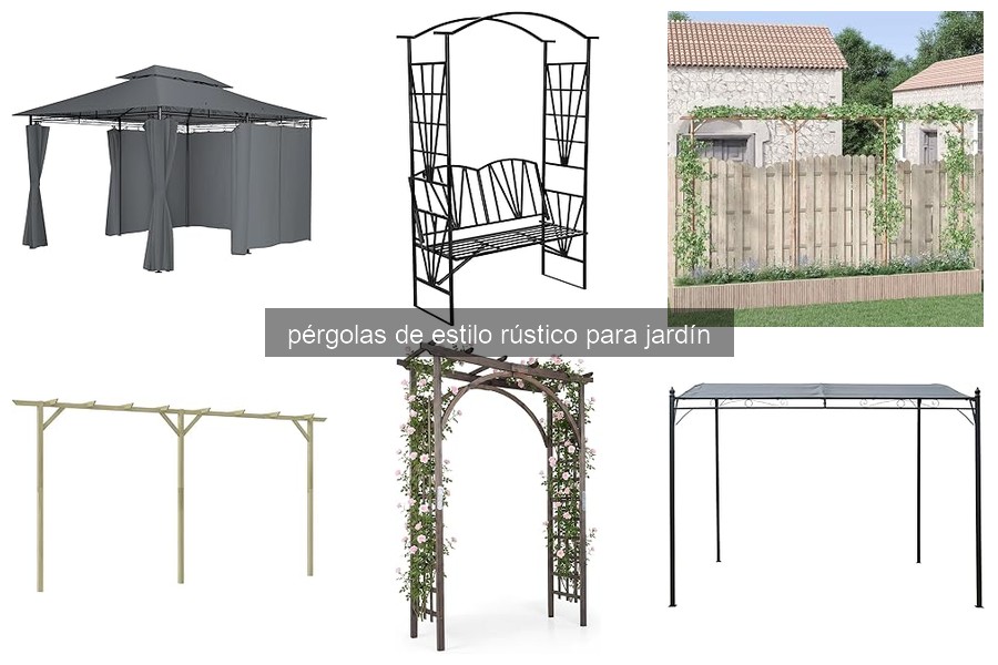 Comparativa de Pérgolas Rústicas para Jardín en 2026