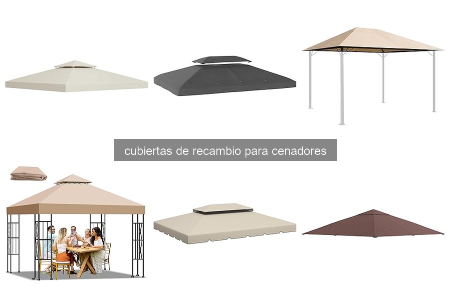 Comparativa de precios de cubiertas para cenadores en Amazon