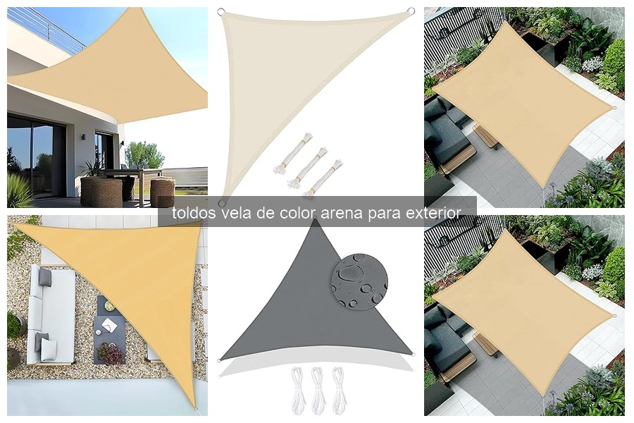 Comparativa de Toldos Vela de Color Arena en Amazon 2026