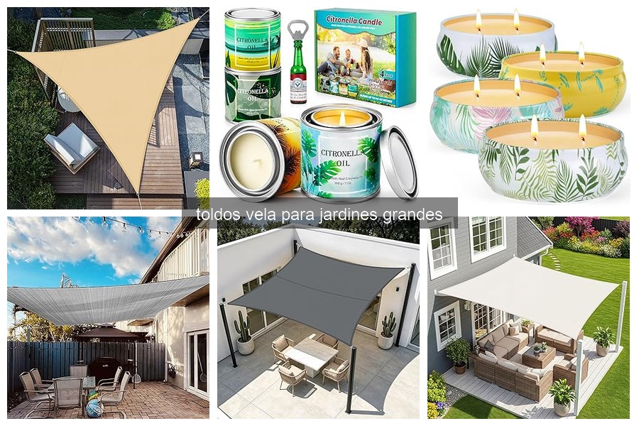 Comparativa de Toldos Vela para Jardines Grandes en 2026