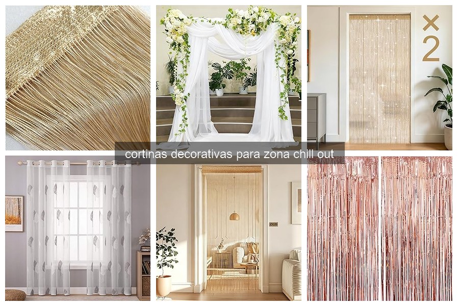 Cortinas decorativas para chill out: ¿Qué son y cómo usarlas?