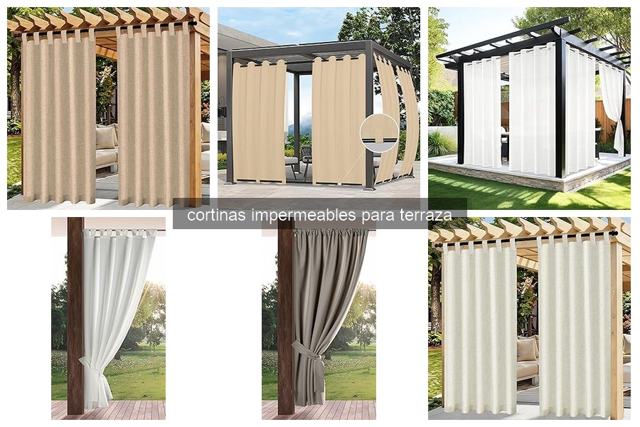 Cortinas Impermeables para Terraza: Características y Beneficios