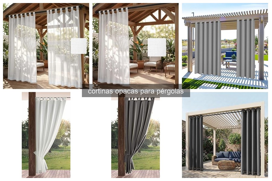 Cortinas Opacas para Pérgolas: Todo lo que Debes Saber