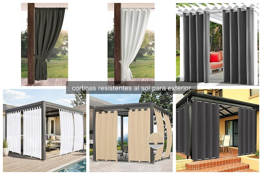 Cortinas Resistentes al Sol para Exterior: Todo lo que Debes Saber