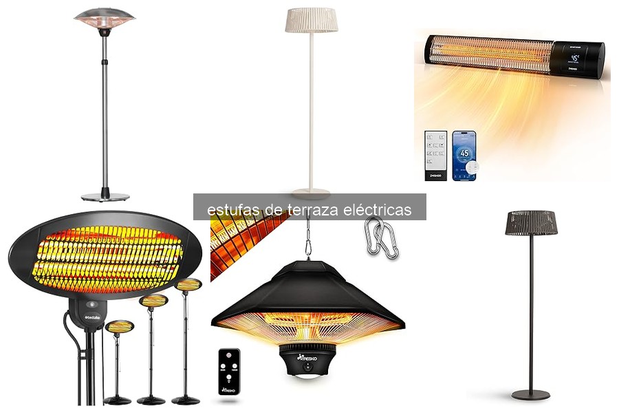 Descubre las estufas de terraza eléctricas: Funcionamiento y ventajas