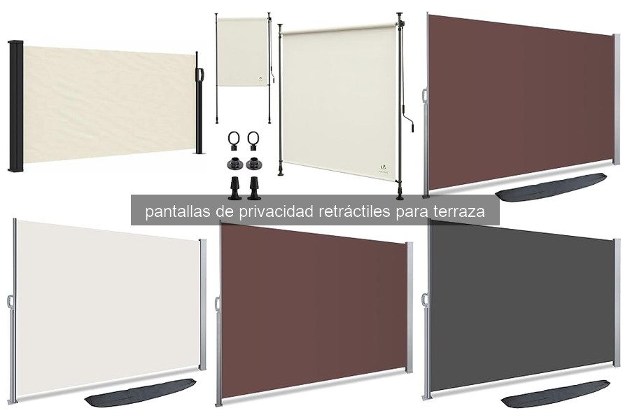 Descubre las pantallas de privacidad retráctiles para terraza