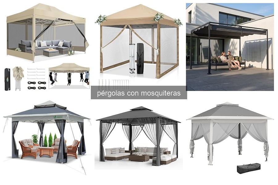Descubre los Tipos de Pérgolas con Mosquiteras en 2026