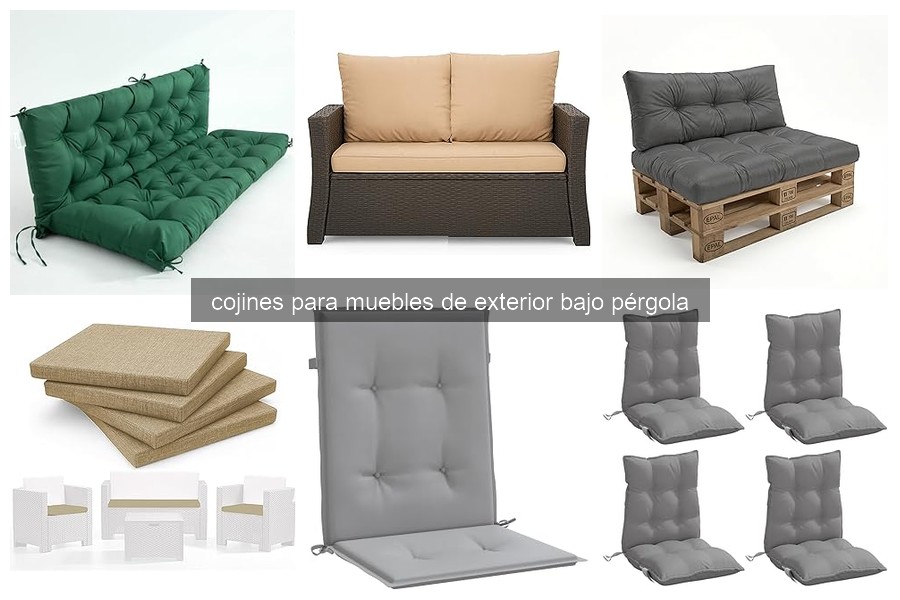 Errores comunes al comprar cojines para muebles de exterior