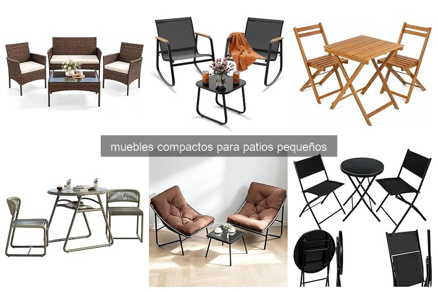Errores comunes al comprar muebles compactos para patios pequeños