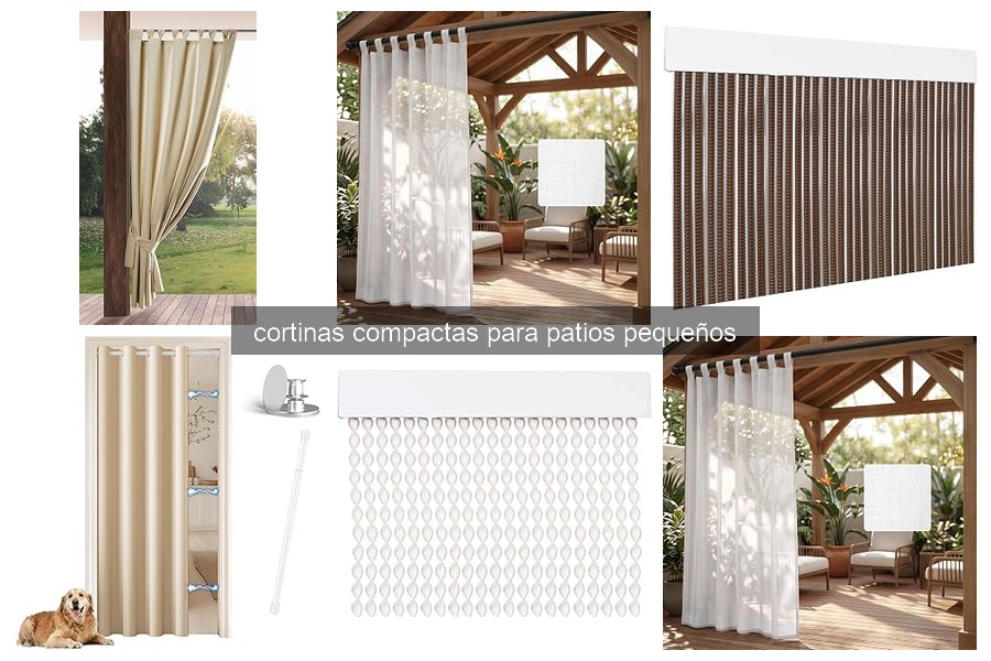 Errores comunes al instalar cortinas compactas en patios pequeños