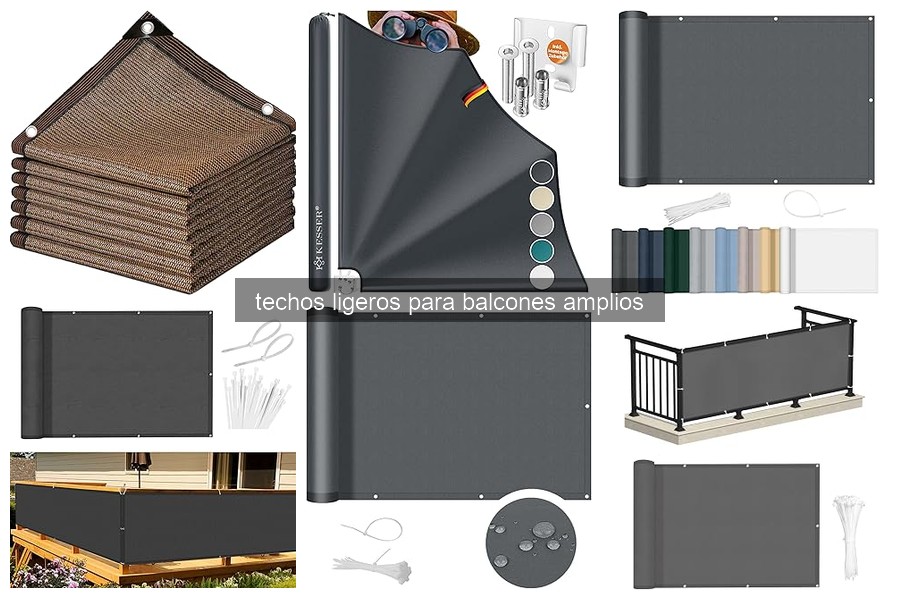 Errores comunes al instalar techos ligeros en balcones amplios