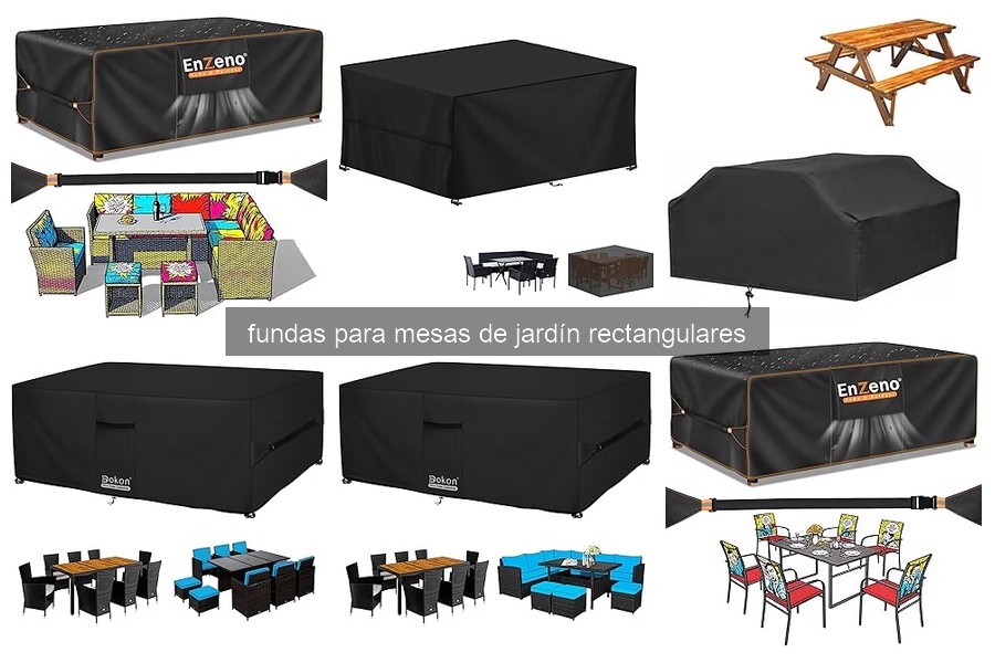 Errores comunes al usar fundas para mesas de jardín