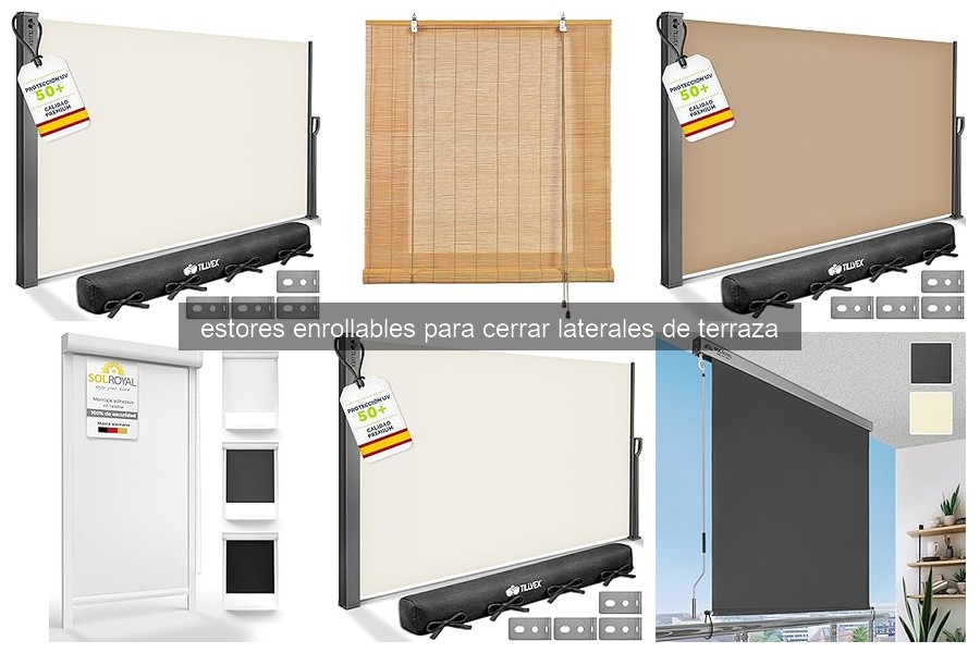 Estores Enrollables para Laterales de Terraza: ¿Qué Son?