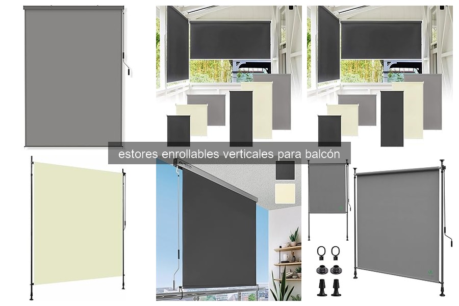 Estores enrollables verticales para balcón: ¿Qué son y beneficios?