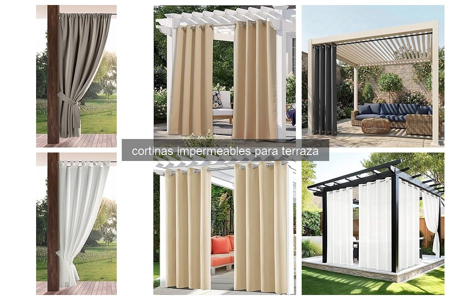 Guía de compra: cortinas impermeables para terraza 2026