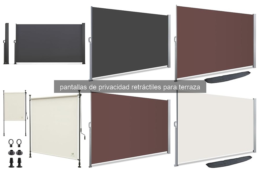 Guía de compra de pantallas de privacidad retráctiles para terrazas