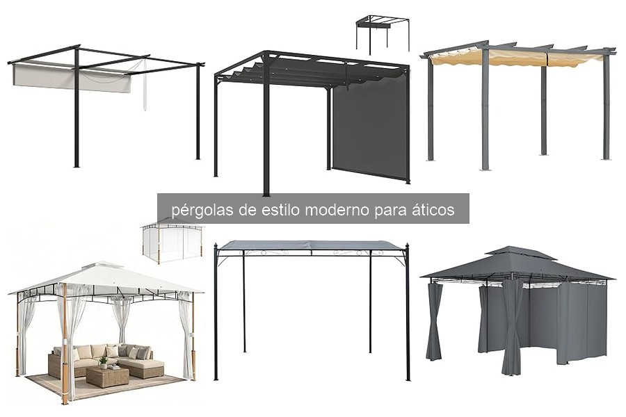 Guía de compra de pérgolas modernas para áticos en 2026