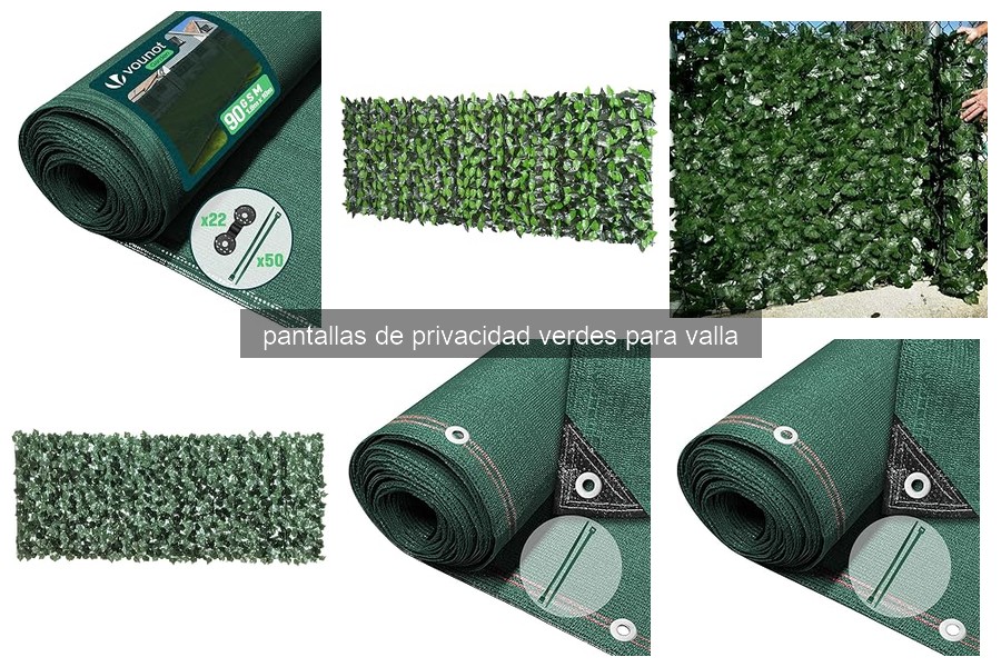 Guía de instalación de pantallas de privacidad verdes en vallas