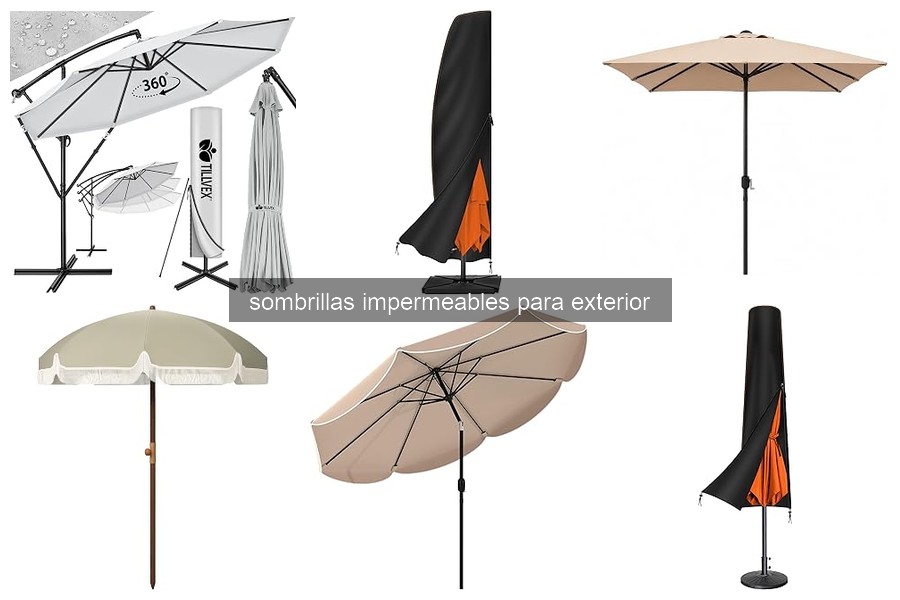 Guía de Mantenimiento de Sombrillas Impermeables para Exterior