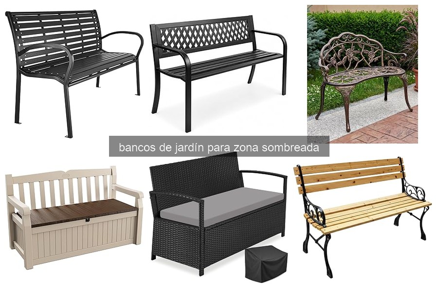 Guía para Elegir el Banco de Jardín Perfecto para Sombra
