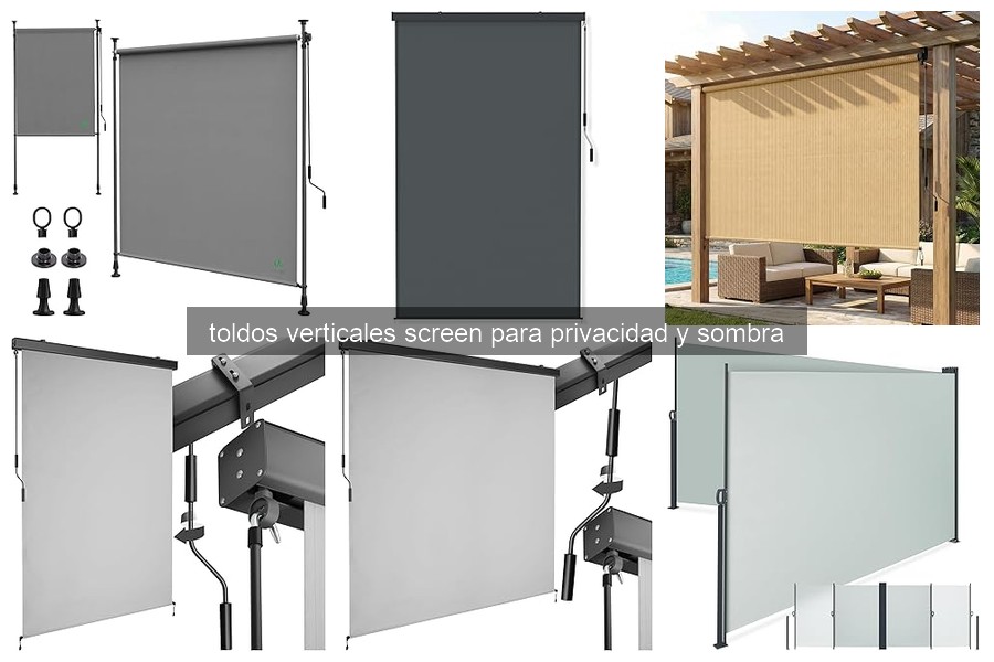 Guía para elegir el mejor toldo vertical screen para tu patio