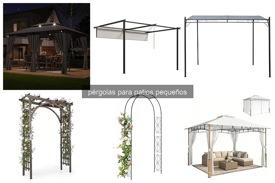 Guía para elegir la mejor pérgola para patios pequeños