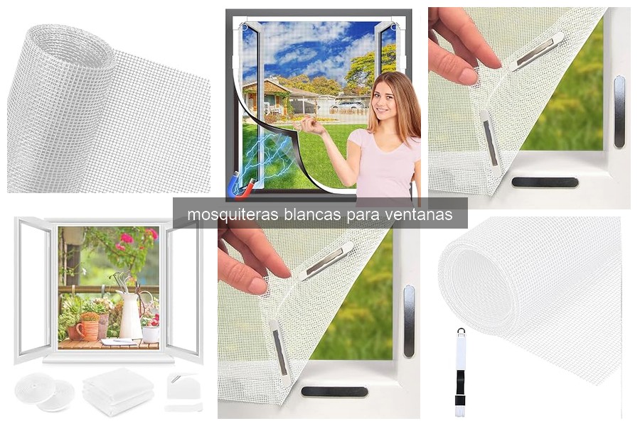 Guía para Instalar Mosquiteras Blancas en Ventanas