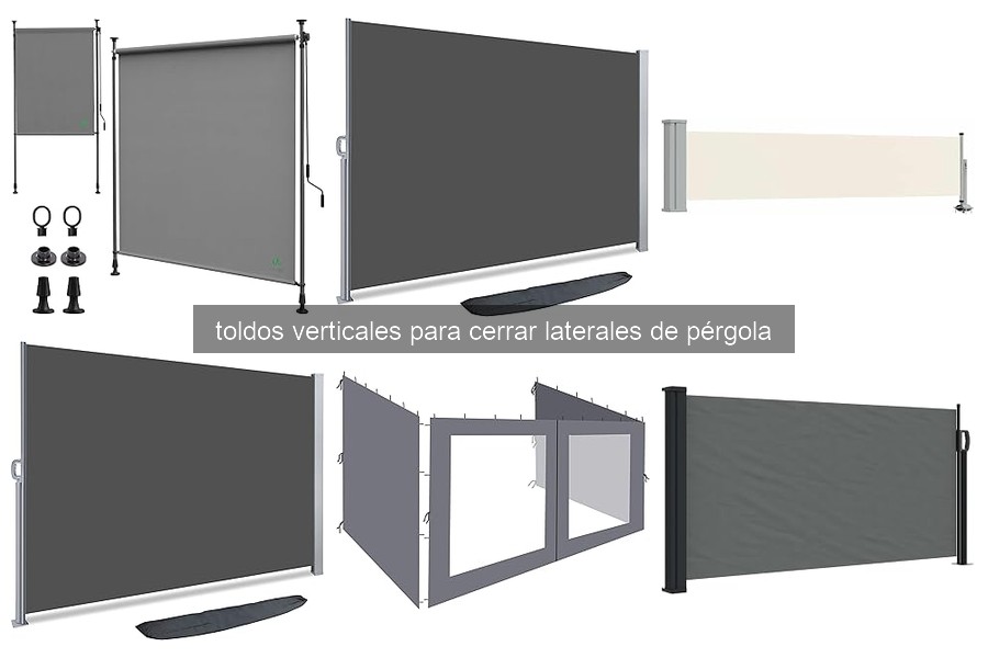 Guía para instalar toldos verticales en tu pérgola