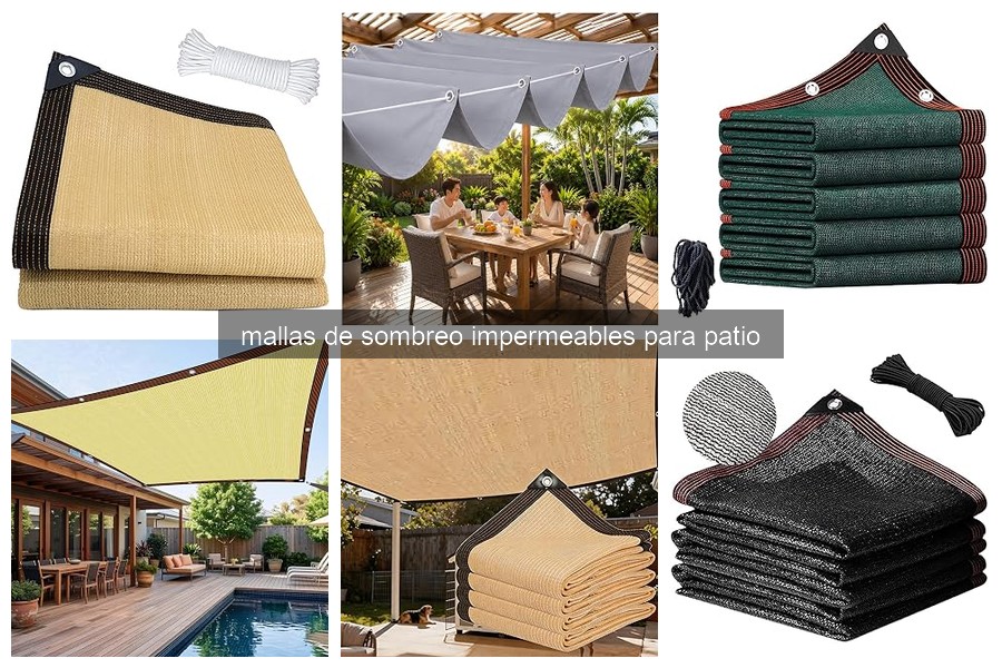 Instala y Mantén Mallas de Sombreo Impermeables en Tu Patio