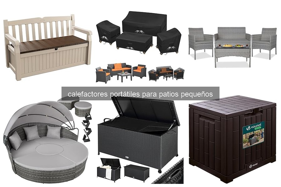 Los mejores calefactores portátiles para patios pequeños