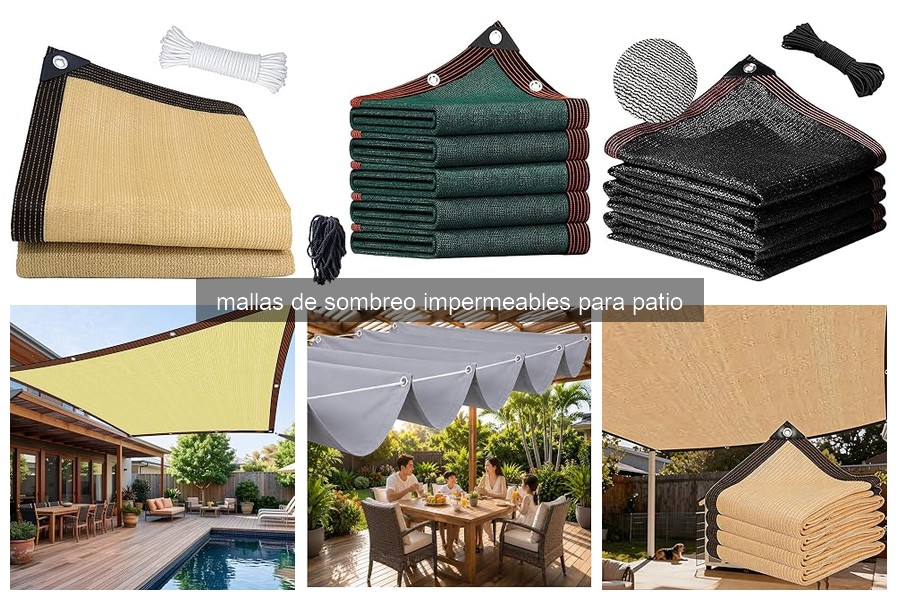 Mallas de Sombreo Impermeables: Beneficios y Características