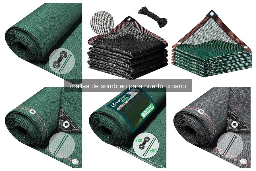 Mallas de Sombreo para Huerto Urbano: Tipos y Beneficios