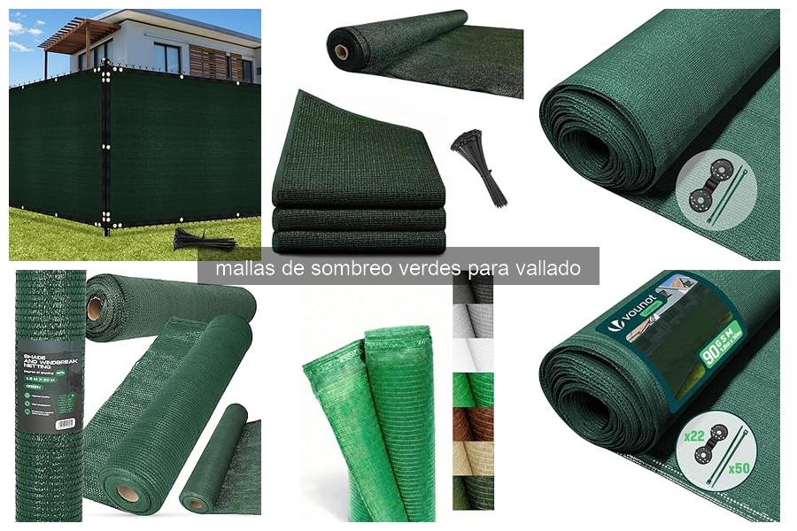 Mallas de Sombreo Verdes: Beneficios y Características