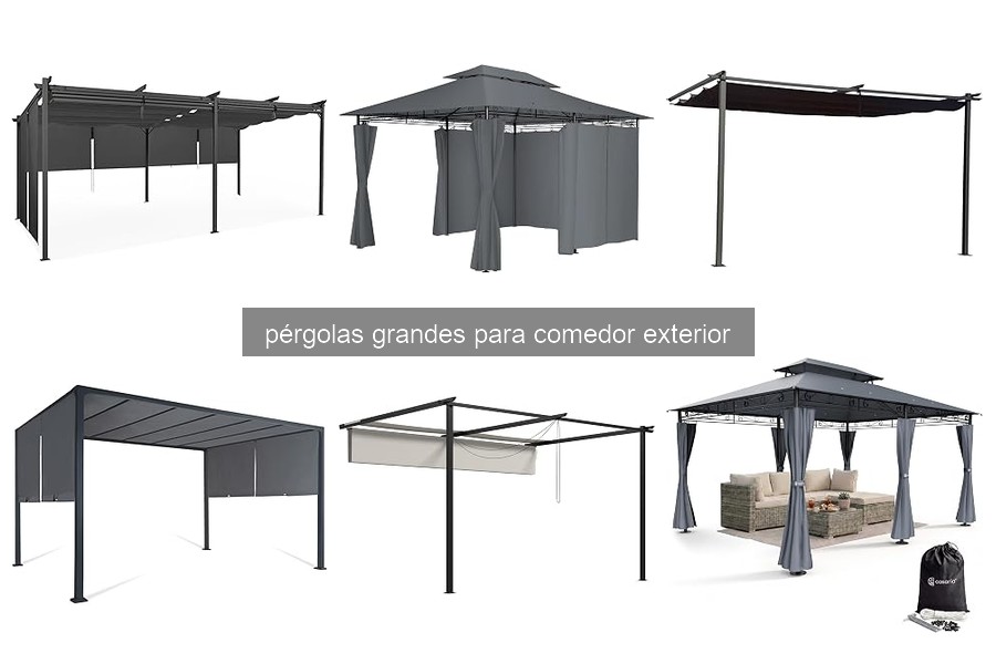 Mantenimiento de Pérgolas Grandes para Comedor Exterior