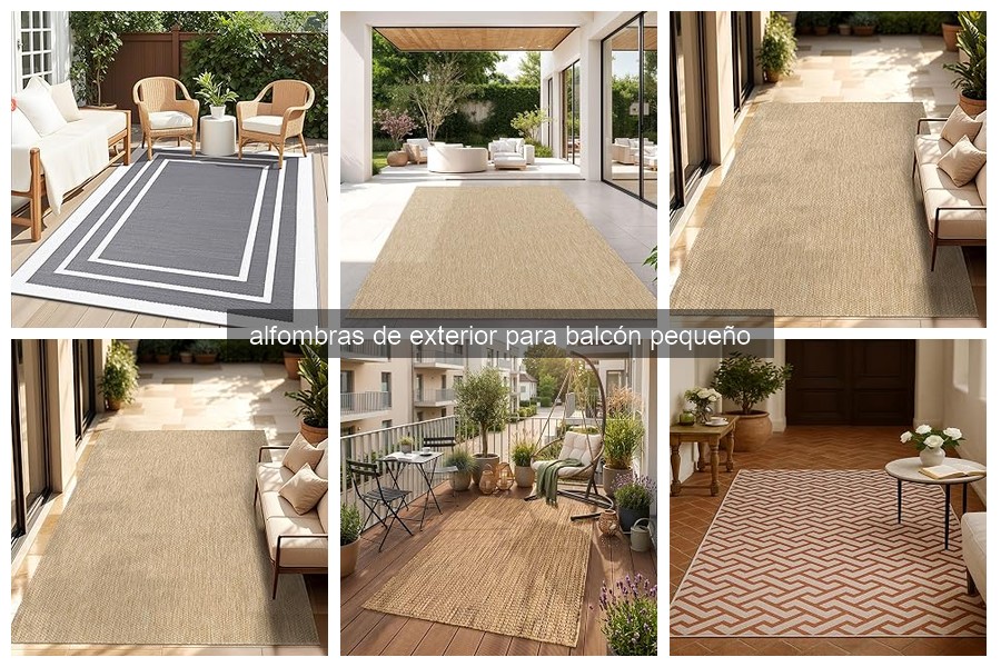 Mejores alfombras de exterior para balcones pequeños en 2026