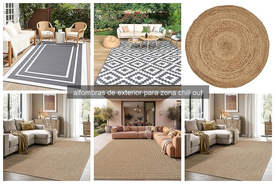 Mejores alfombras de exterior para zonas chill out 2026