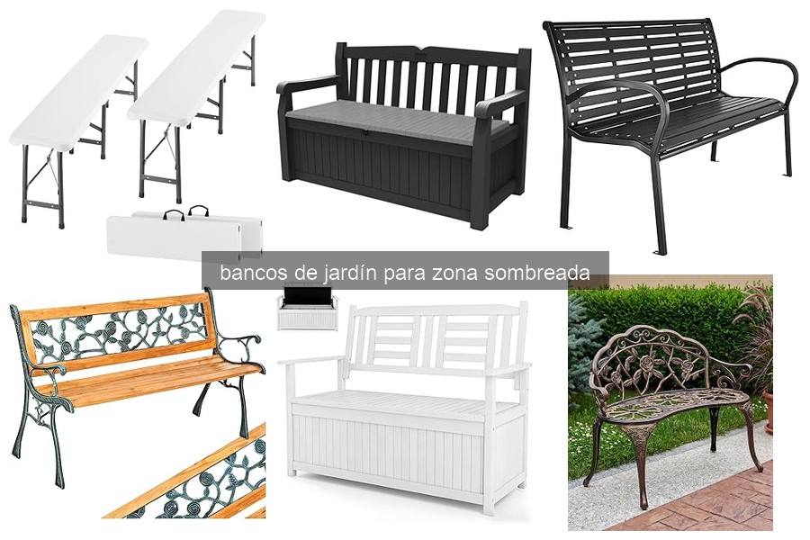 Mejores bancos de jardín para zonas sombreadas en 2026