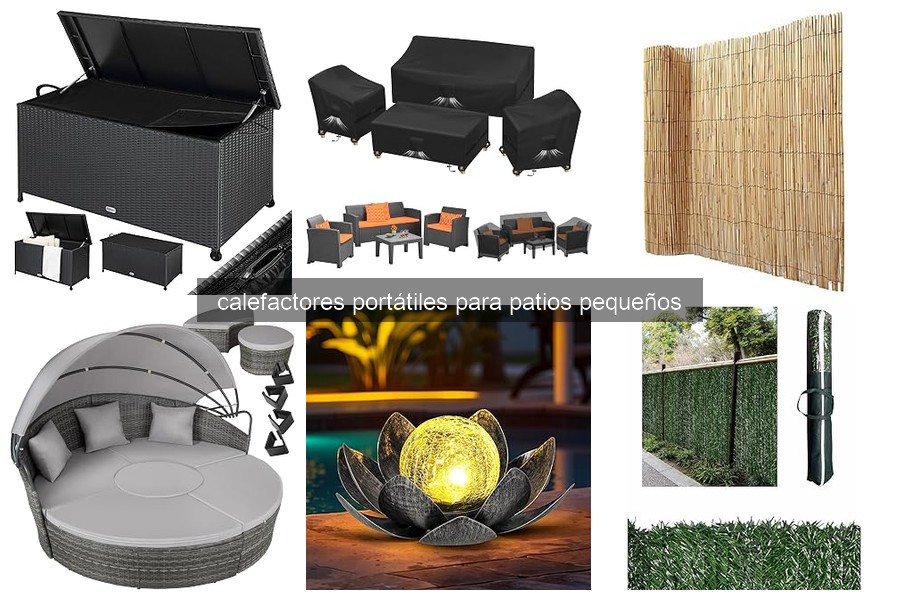 Mejores calefactores portátiles para patios pequeños en 2026
