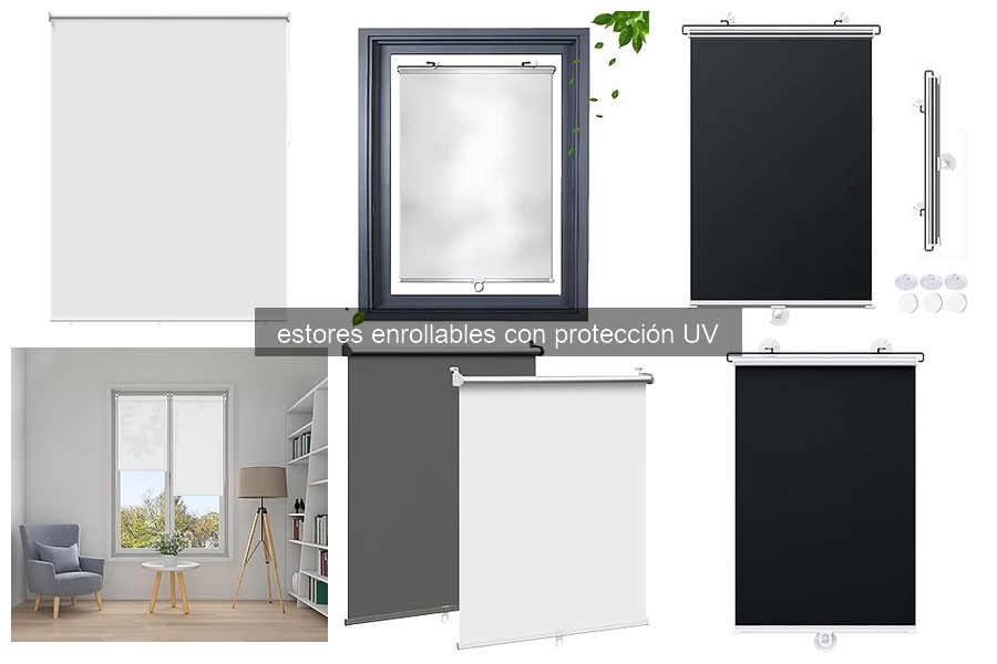 Mejores estores enrollables con protección UV para el hogar