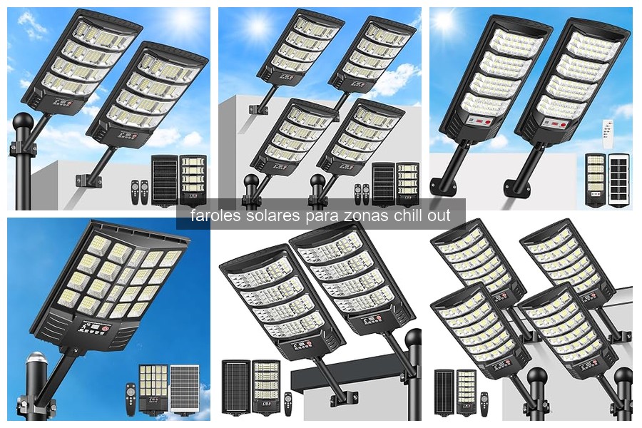 Mejores Faroles Solares para Zonas Chill Out 2026