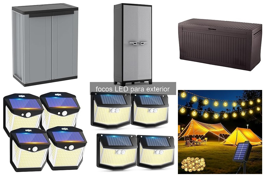 Mejores focos LED para iluminar jardines en 2026