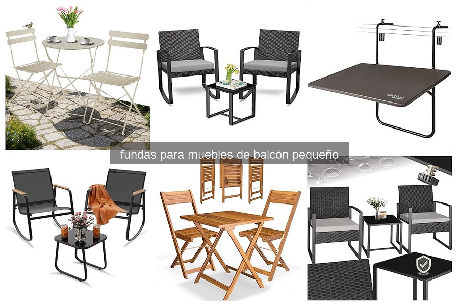 Mejores fundas para muebles de balcón pequeño en 2026