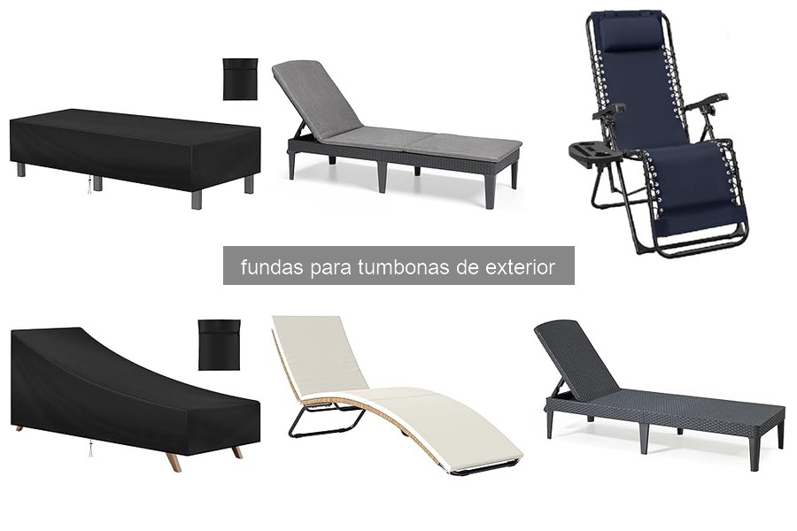 Mejores fundas para tumbonas de exterior en 2026