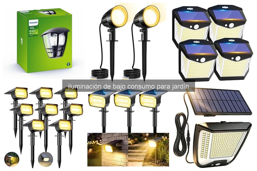 Mejores luces de jardín de bajo consumo para terrazas pequeñas