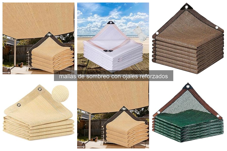 Mejores mallas de sombreo con ojales para jardines y terrazas